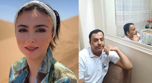 تصاویر از راست به چپ، محمد عمرانی بازداشتی بروجرد و آترین آذرفر شهروند بازداشتی در سنندجی