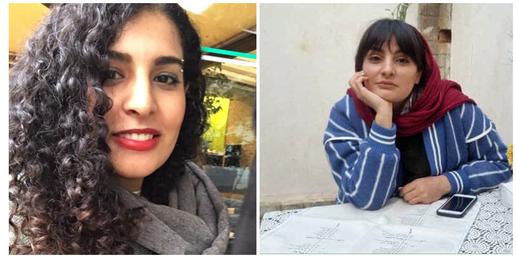 الناز محمدی و نگین باقری