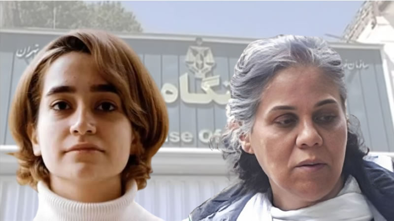 وضعیت جسمی سروناز احمدی و ریحانه انصاری وخیم گزارش شده است